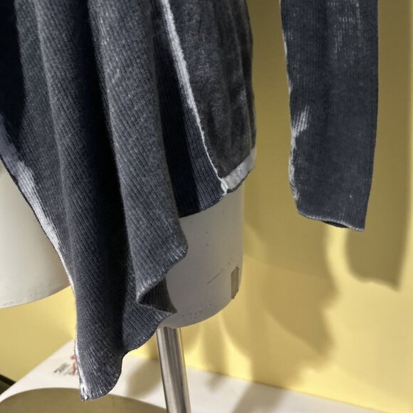 Anthropologie Moth Sweater cardigan Open Front Grunge Boho Wrap Tie Art To Wear - Picture 5 of 13